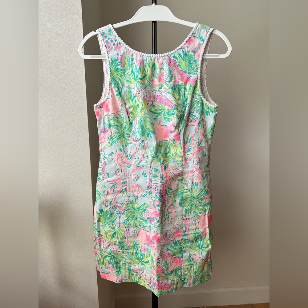 Lilly Pulitzer shift dress.
